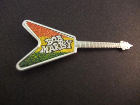 Bob Marley reggae-zanger gitaar